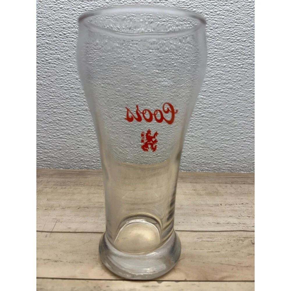 Vtg Set Of 2 Coors Glasses Lion Griffin Logo And Banquet